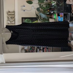 Fossil navy giraffe dress size L